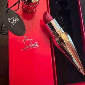 Christian Louboutin Red and Silver Lipstick